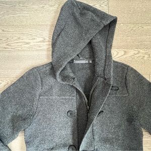 VINCE Heavy Knit Sweater Coat
